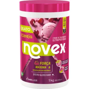 Novex Gelato de Cereja Creme de Tratamento Ultraprofundo 400g
