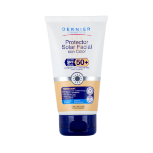 Dernier Cosmetics Protector Solar Facial con Color SPF 50+ 50g