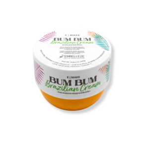E-Make Bum Bum Brazilian Cream con extracto de Aceite de Coco 240g