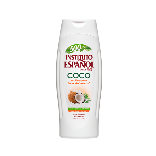 Instituto Español Coco Loción Corporal Bienestar Natural 500ml