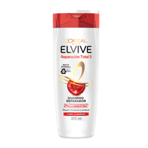 L'Oréal Paris Elvive Reparación Total 5 Shampoo Reparador 370 ml