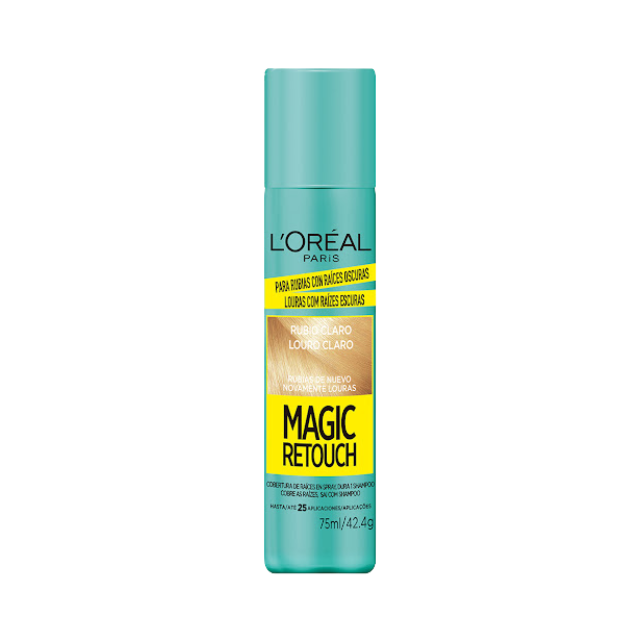 L'Oréal Paris Magic Retouch Retoque de Raíz Spray Instantáneo Rubio Claro 75 ml