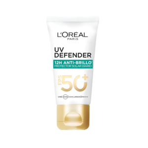 L'Oréal Paris UV Defender 12h Anti-Brillo Protector Solar Diario FPS 50+ 40 g