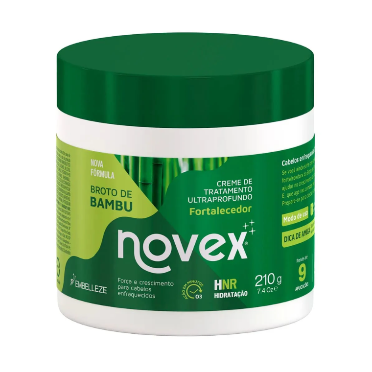 Novex Broto de Bambu Crema de Tratamiento Ultraprofunda Fortalecedora 210g
