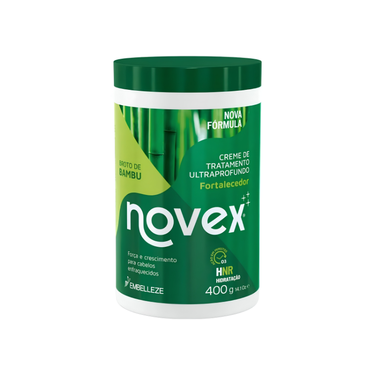 Novex Broto de Bambu Crema de Tratamiento Ultraprofunda Fortalecedora 400g