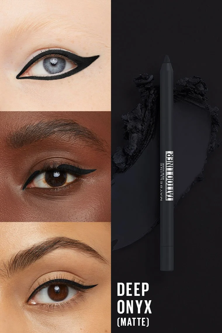Delineador de Ojos Maybelline Tattoo Studio Gel Pencil Tono 900 Deep Onyx - Imagen 2