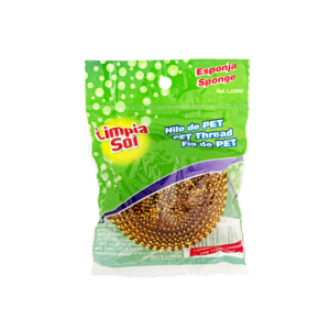 Limpia Sol Esponja Hilo de PET 1 Und