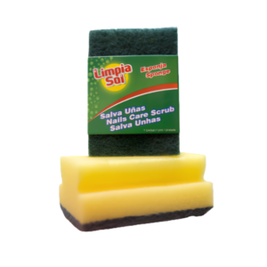 Limpia Sol Esponja Salva Uñas 1 Und