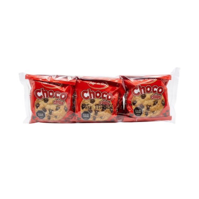 Trigo De Oro Choco Chips Galletas Con Chispas De Chocolate Multi-Pack 6und