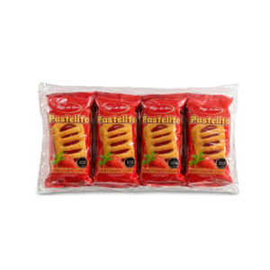 Trigo De Oro Pastelito De Hojaldre Relleno Con Jalea De Fresa Multi-Pack 8und