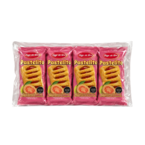 Trigo De Oro Pastelito De Hojaldre Relleno Con Mermelada De Guayaba Multi-Pack 8und