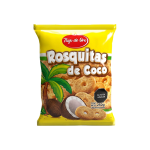 Trigo De Oro Rosquitas De Coco Galletas Dulces 250g