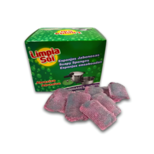 Limpia Sol Esponjas Jabonosas 5 Und