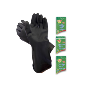 Limpia Sol Guantes Industriales de Látex (Tallas M / L / XL)