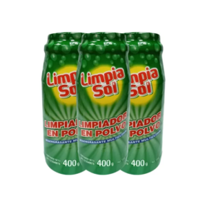 Limpia Sol Limpiador en Polvo Desengrasante Multiclorin 400 gr